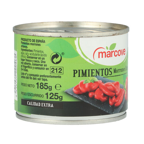 PIMIENTOS MARCOVE 185g image number