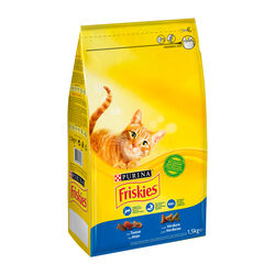 PIENSO PARA GATO CON ATUN Y VERDURAS FRISKIES 1,5kg