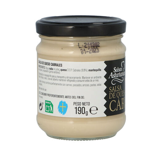 SALSAS ASTURIANAS QUESO CABRALES 190g image number