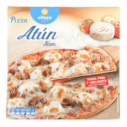 Pizza congelada de at&uacute;n y cebolla ALTEZA 355g