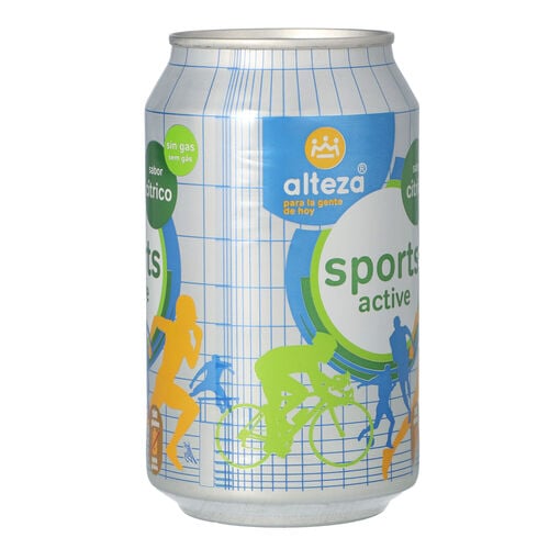 Bebida isot&oacute;nica sport Active ALTEZA limon lata 33cl image number