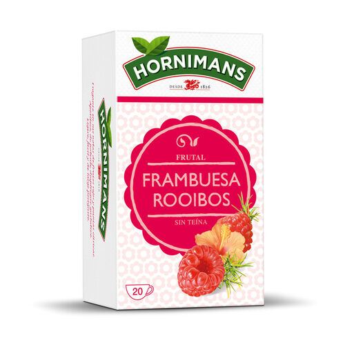 INFUSION FRAMBUESA ROOIBOS HORNIMANS 20 SOBRES image number