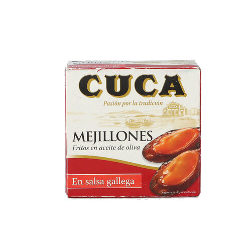 Mejillones a la gallega CUCA 96g image number