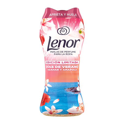 Perlas de perfume D&iacute;as de Verano Azahar y Amapola LENOR 195g image number