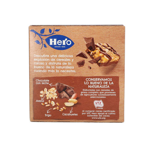 BARRITAS MUESLY CHOCO LECHE CORNY PACK 6x23g image number