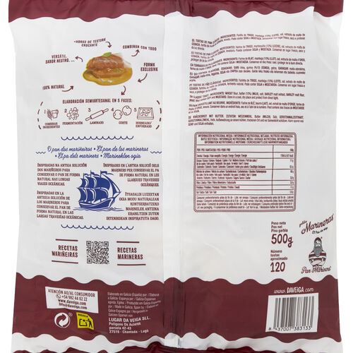 MARIÑEIRAS CANAPE DAVEIGA 500g. image number