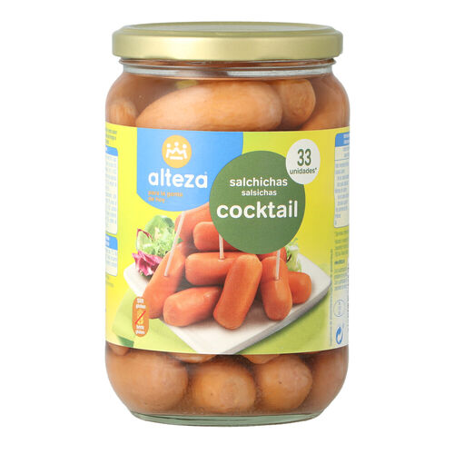 SALCHICHAS ALTEZA COCKTAIL TARRO 400g image number