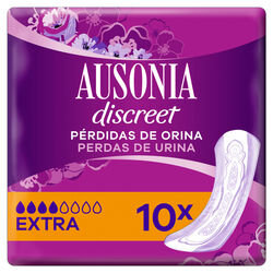 Compresa para incontinencia Extra AUSONIA discret 10uds
