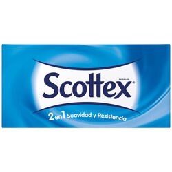 Pa&ntilde;uelos faciales SCOTTEX caja 70 uds