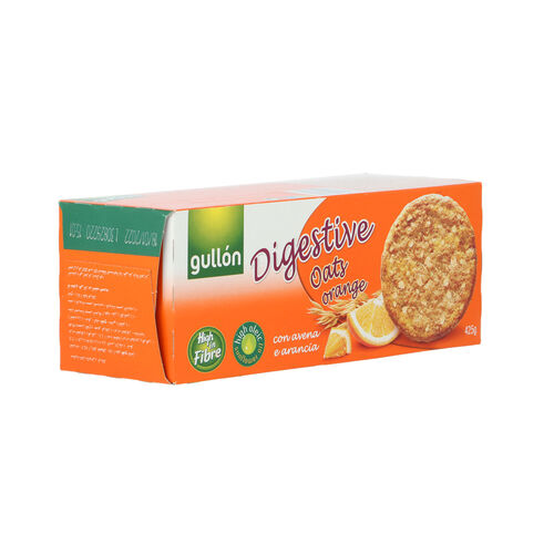 DIGESTIVE AVENA NARANJA GULLON 425g image number