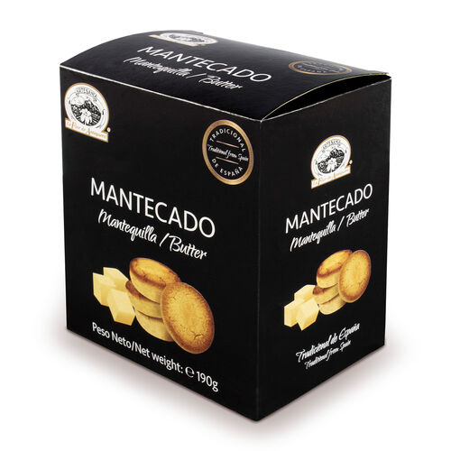 Mantecado de mantequilla LA FLOR DE ANTEQUERA 190g image number
