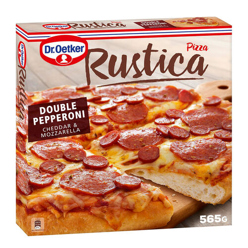 Pizza congelada Rustica con pepperoni RISTORANTE 565g image number
