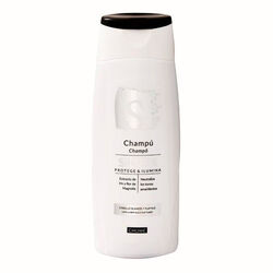 Champu silver para cabello blanco y platino con extracto de iris y FLOR de magnolia CROWE 400ml