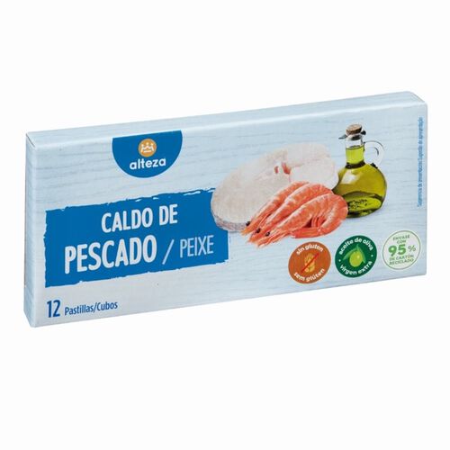 Caldo de pescado ALTEZA 12 pastillas image number