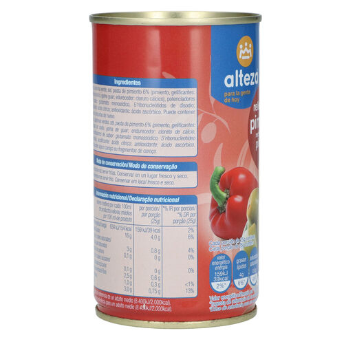 Aceituna rellena de pimiento ALTEZA 350g image number