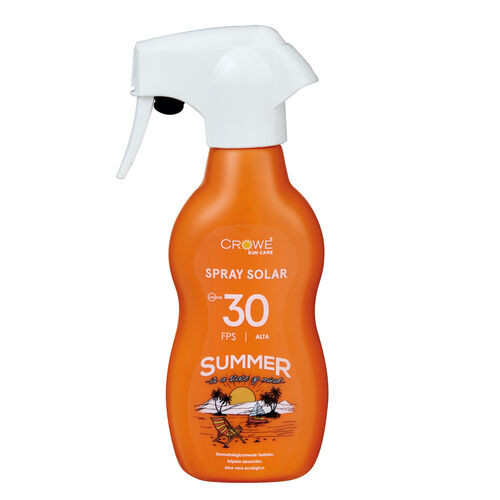 SPRAY SOLAR ALOE VERA FPS30 CROWE 250ml image number