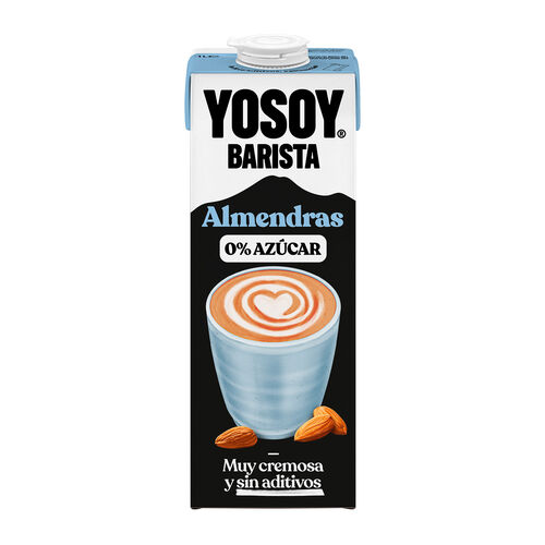Bebida de almendras 0% az&uacute;car YOSOY Barista 1L image number