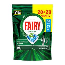 Lavavajillas Original FAIRY 28+28 c&aacute;psulas