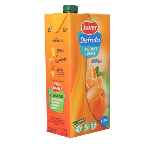 Nectar de naranja disfruta JUVER 1,5L image number