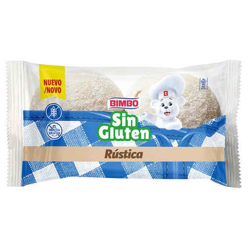 Pan de hamburguesa R&uacute;stica BIMBO 160g image number