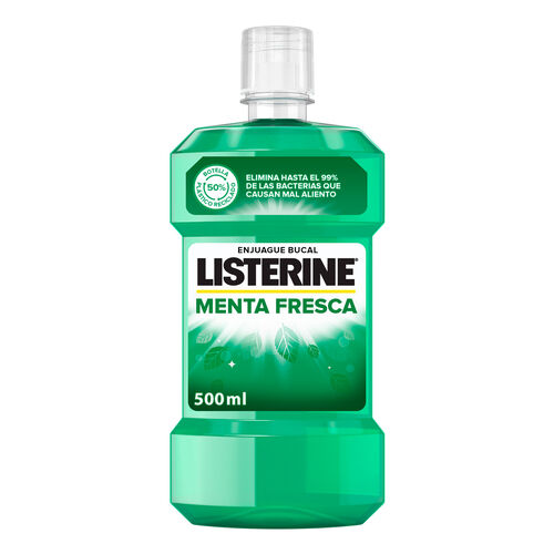 Enjuague bucal menta fresca LISTERINE 500ml image number