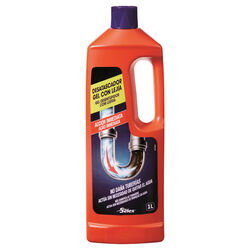 Desatascador tuberias gel + lejia SELEX 1L