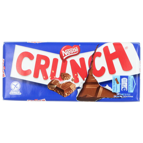 Chocolate NESTL&Eacute; CRUNCH 100g image number