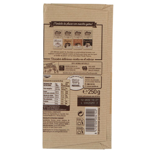 CHOCOLATE NESTLE POSTRES 200g image number