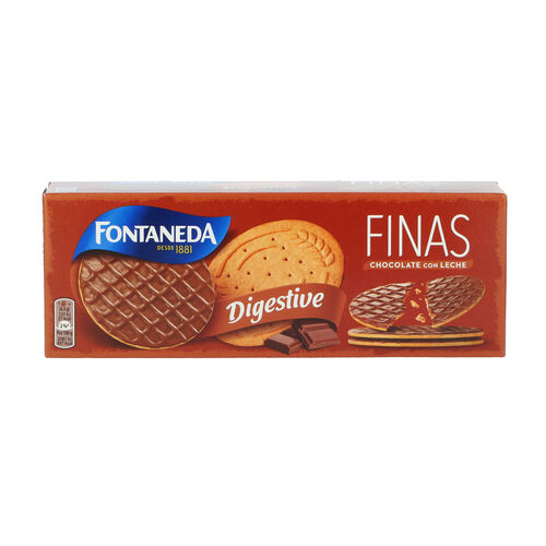 Digestive finas leche FONTANEDA 170g image number