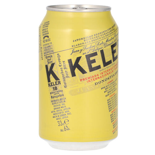 CERVEZA KELER LATA 33 CL image number