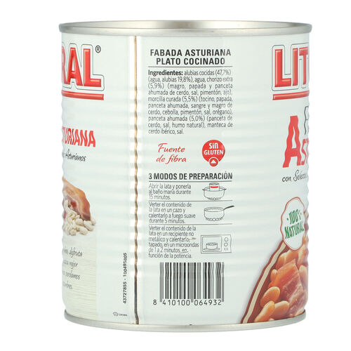 FABADA LITORAL 850g image number
