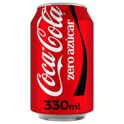 Refresco de cola Zero COCA COLA 330ml