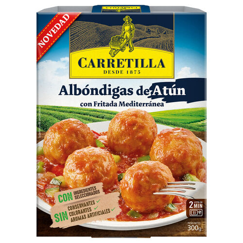 Alb&oacute;ndigas de at&uacute;n CARRETILLA 300g image number