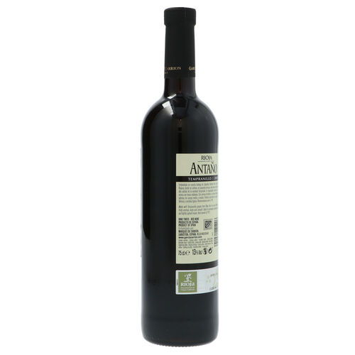 VINO TINTO D.O RIOJA ANTAÑO 75cl image number