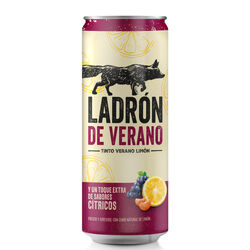 Tinto de verano con limón ladrón de verano 33cl