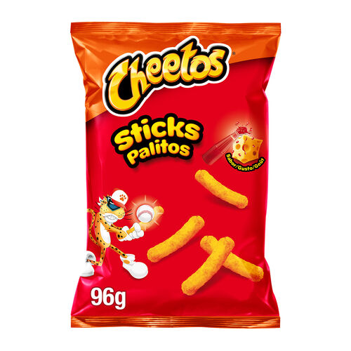 CHEETOS sticks snack de patata sabor queso 96g image number