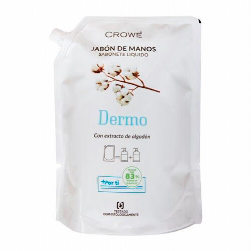 JABON DE MANOS LIQUIDO DERMO CROWE DOYPACK 1L image number