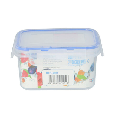 Tupper transparente con tapa 500ml image number