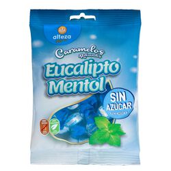 Caramelo eucalipto sin az&uacute;car ALTEZA 90g