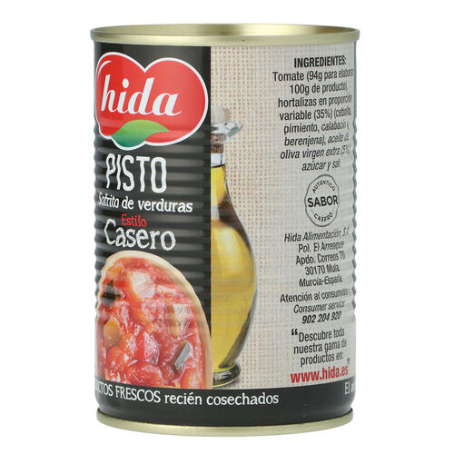 PISTO HIDA 400g image number