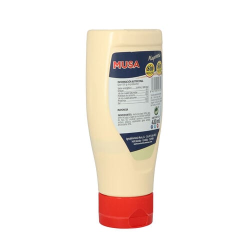Mayonesa MUSA bocabajo pet 430ml image number