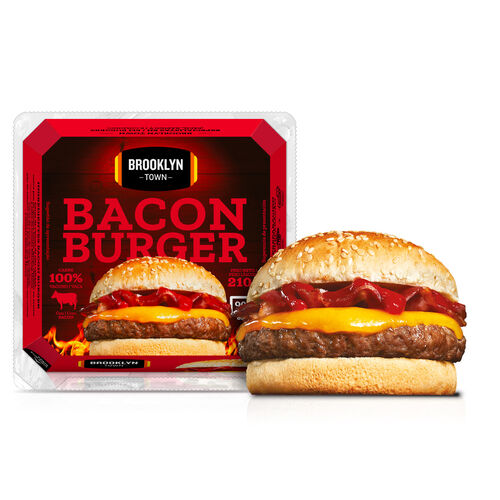 HAMBURGUESA BACON BURGER BROOKLYN TOWN 210g image number