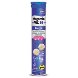 VIVE+ MAGNESIO +B6 LIMON 20 COMPRIMIDOS