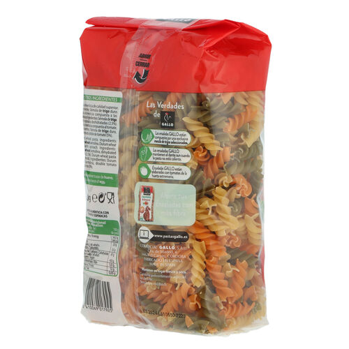 PASTA HELICES VEGETALES GALLO 450g image number
