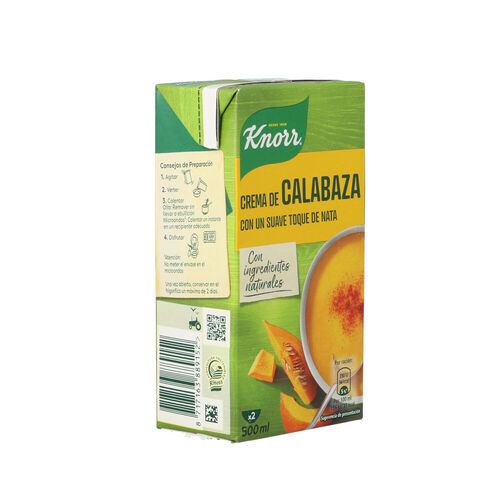 CREMA KNORR CALABAZA NATA 500ml image number