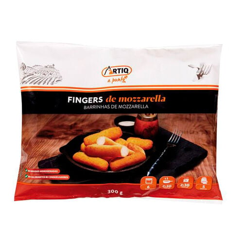 Fingers de Mozzarella congelados ARTIQ 300g image number