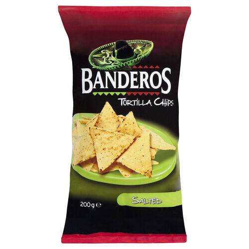 CHIPS BANDEROS NATURAL 200g image number