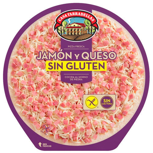 Pizza fresca sin gluten CASA TARRADELLAS 420g image number