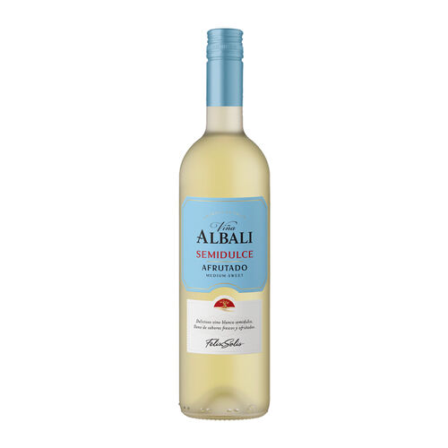 Vino blanco semidulce afrutado VI&Ntilde;A ALBALI 75cl image number