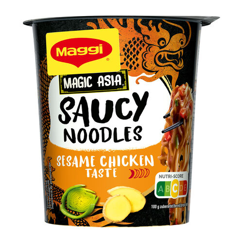SAUCY NOODLES POLLO Y SESAMO MAGGI 75g image number